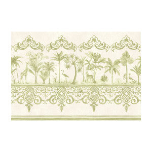 Rou Border Old Olive by Cole & Son Wallcovering
