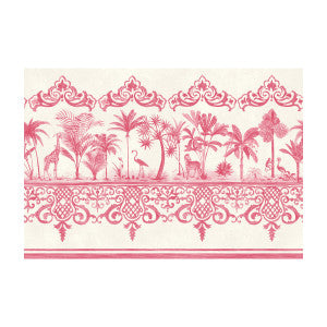 Rou Border Rose Pink by Cole & Son Wallcovering