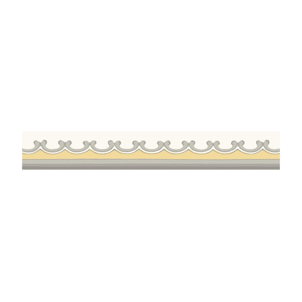 Broderie Border Yellow by Cole & Son Wallcovering - PAPER - 100% United Kingdom - Horizontal: - and Vertical: - 1.6 - Fabric Carolina -