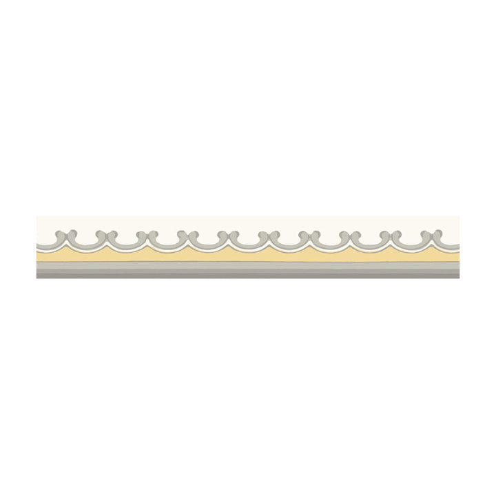 Broderie Border Yellow by Cole & Son Wallcovering - PAPER - 100% United Kingdom - Horizontal: - and Vertical: - 1.6 - Fabric Carolina -