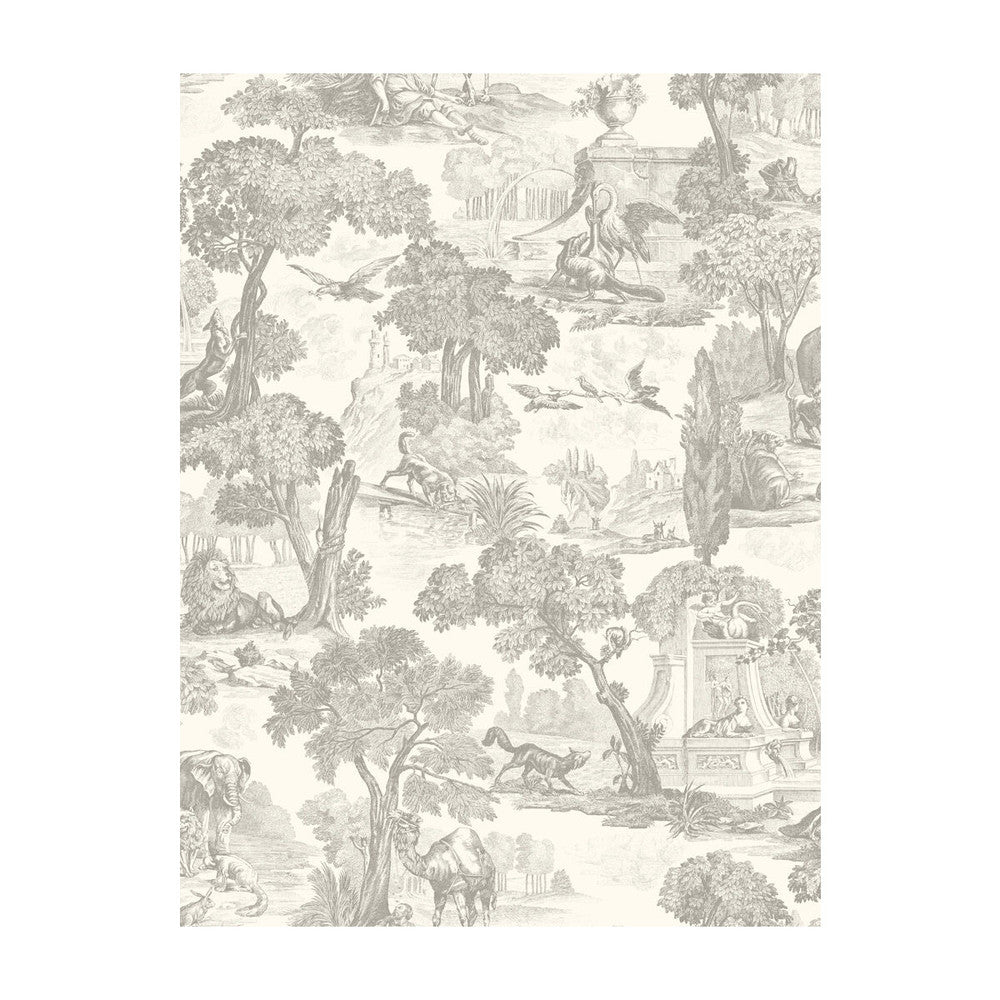 Versailles Charcoal by Cole & Son Wallcovering - PAPER - 100% United Kingdom - Horizontal: - and Vertical: 36 27 - Fabric Carolina -
