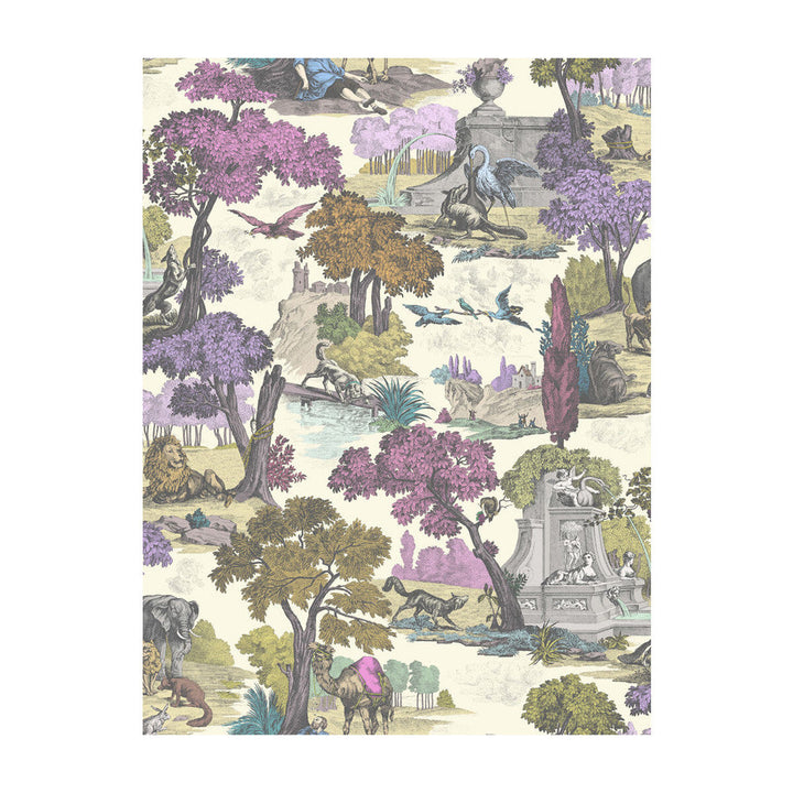 Versailles Grand Mulber by Cole & Son Wallcovering Cole & Son Wallcovering Versailles Grand MulberWallcovering PAPER - 100% United Kingdom </p><p>Repeat: H: , V: 71.8 54 - Fabric Carolina -