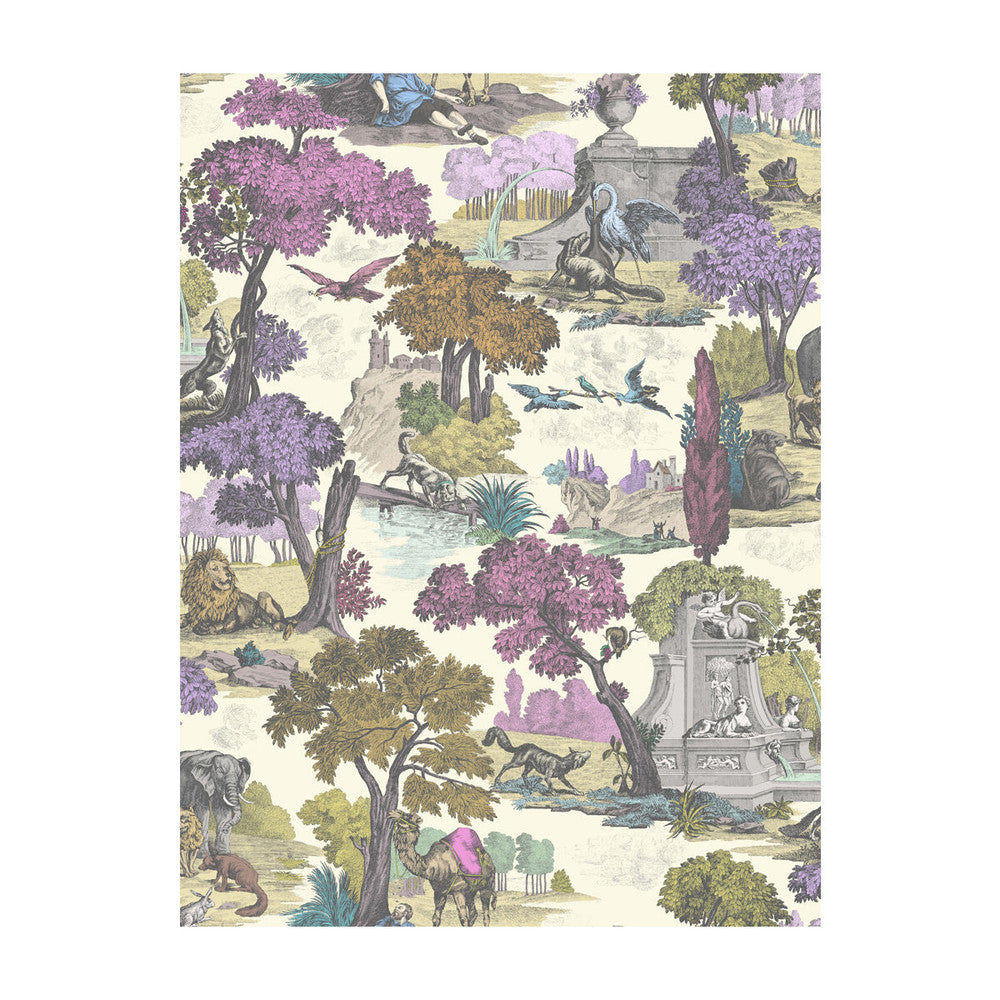 Versailles Grand Mulber by Cole & Son Wallcovering - PAPER - 100% United Kingdom - Horizontal: - and Vertical: 71.8 54 - Fabric Carolina -
