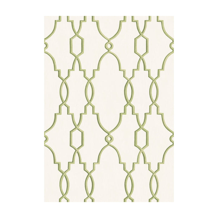 Parterre Leaf Green by Cole & Son Wallcovering - PAPER - 100% United Kingdom - Horizontal: - and Vertical: 15 21 - Fabric Carolina -