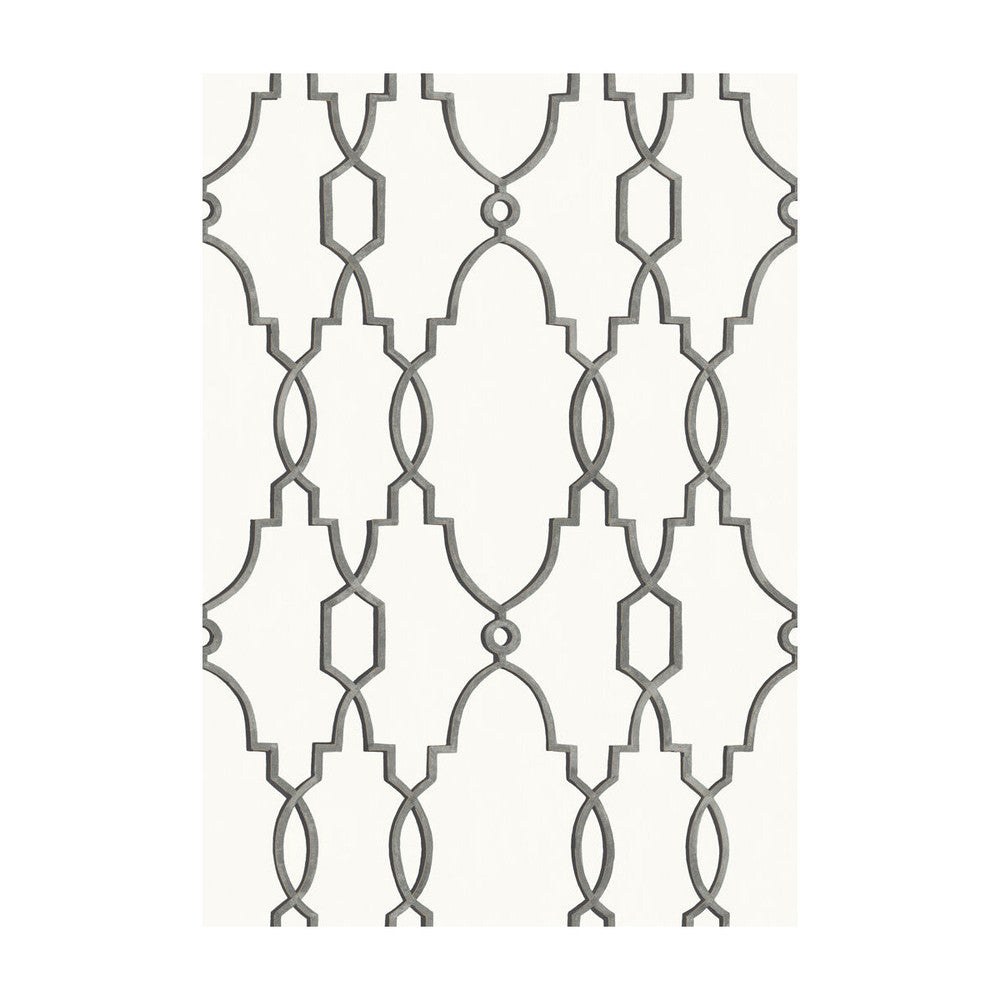 Parterre Charcoal by Cole & Son Designer Wallcovering PAPER - 100% United Kingdom Horizontal: and Vertical: 15 21 - Swanky Fabrics -