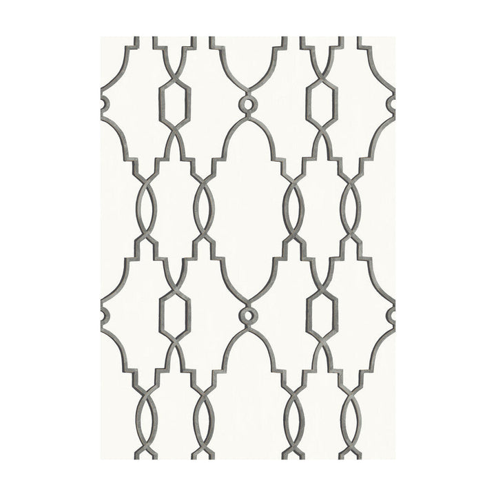 Parterre Charcoal by Cole & Son Designer Wallcovering PAPER - 100% United Kingdom Horizontal: and Vertical: 15 21 - Swanky Fabrics -
