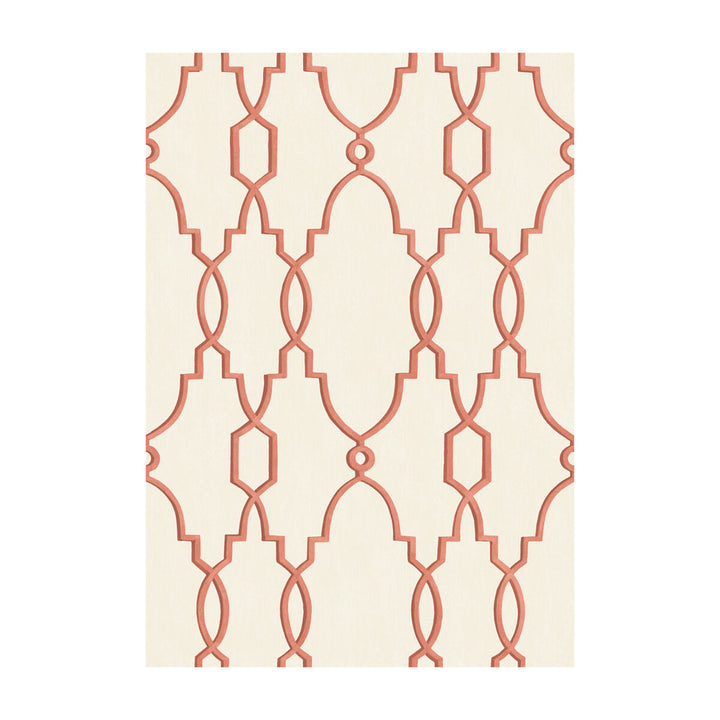 Parterre Red by Cole & Son Wallcovering PAPER - 100% United Kingdom Horizontal: and Vertical: 15 21 - Fabric Carolina -