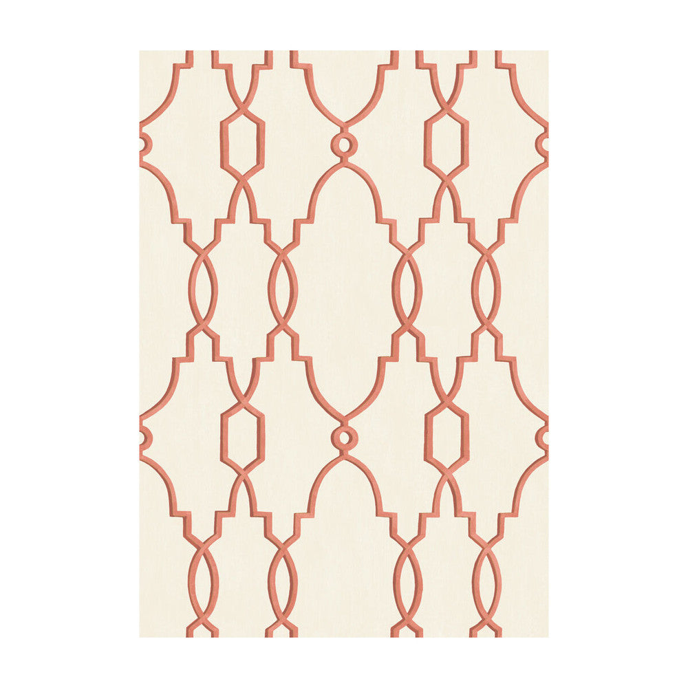 Parterre Red by Cole & Son Wallcovering - PAPER - 100% United Kingdom - Horizontal: - and Vertical: 15 21 - Fabric Carolina -