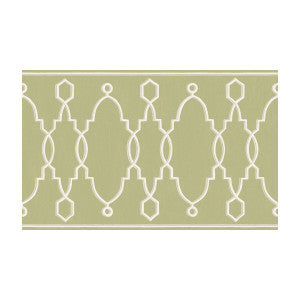 Parterre Border Leaf Green by Cole & Son Wallcovering