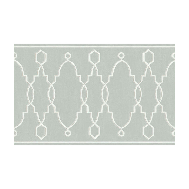 Parterre Border French Grey by Cole & Son Designer Wallcovering - PAPER - 100% United Kingdom - Horizontal: - and Vertical: - 15.7 - Swanky Fabrics -
