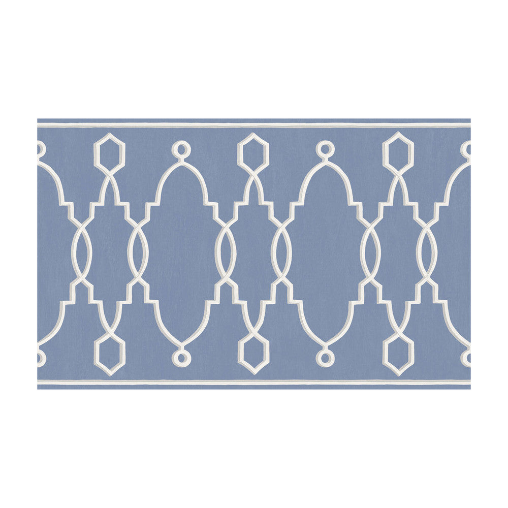 Parterre Border Cobalt Blue by Cole & Son Wallcovering - PAPER - 100% United Kingdom - Horizontal: - and Vertical: - 15.7 - Fabric Carolina -