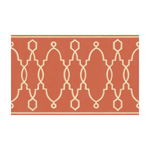 Parterre Border Red by Cole & Son Wallcovering