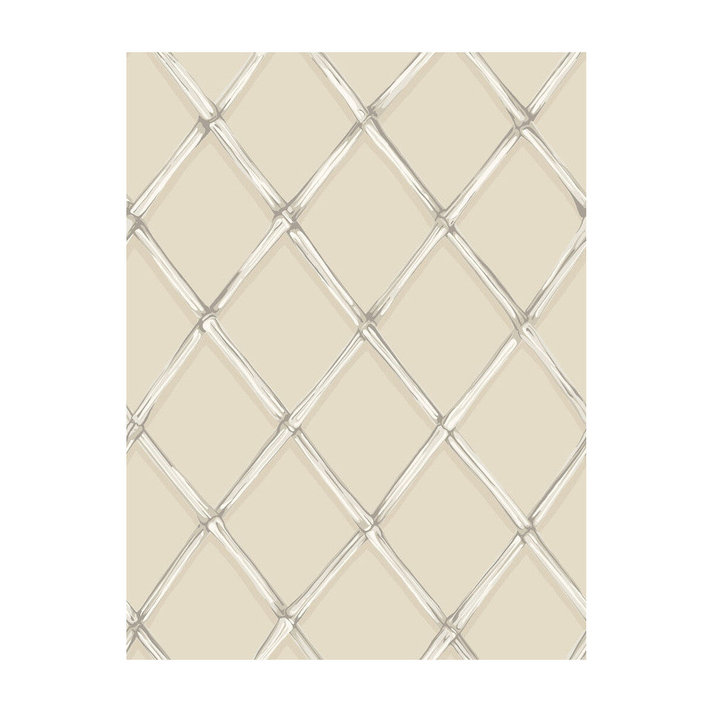 Bagatelle Stone by Cole & Son Designer Wallcovering PAPER - 100% United Kingdom Horizontal: and Vertical: 27.5 21 - Swanky Fabrics -