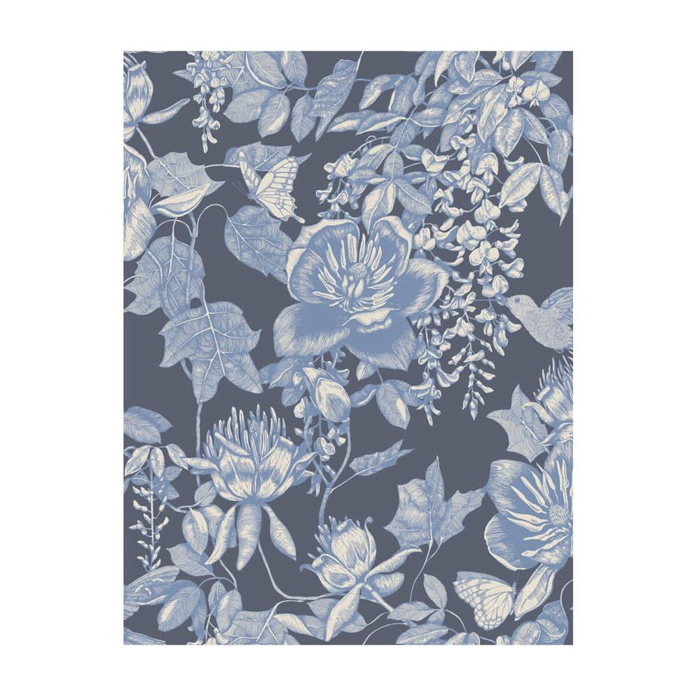 Tivoli Indigo by Cole & Son Wallcovering PAPER - 100% United Kingdom Horizontal: and Vertical: 27.5 21 - Fabric Carolina -