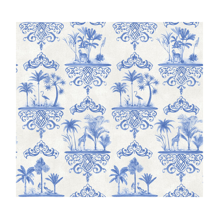Rousseau Cobalt Blue by Cole & Son Wallcovering - PAPER - 100% United Kingdom - Horizontal: - and Vertical: 25.2 27 - Fabric Carolina -