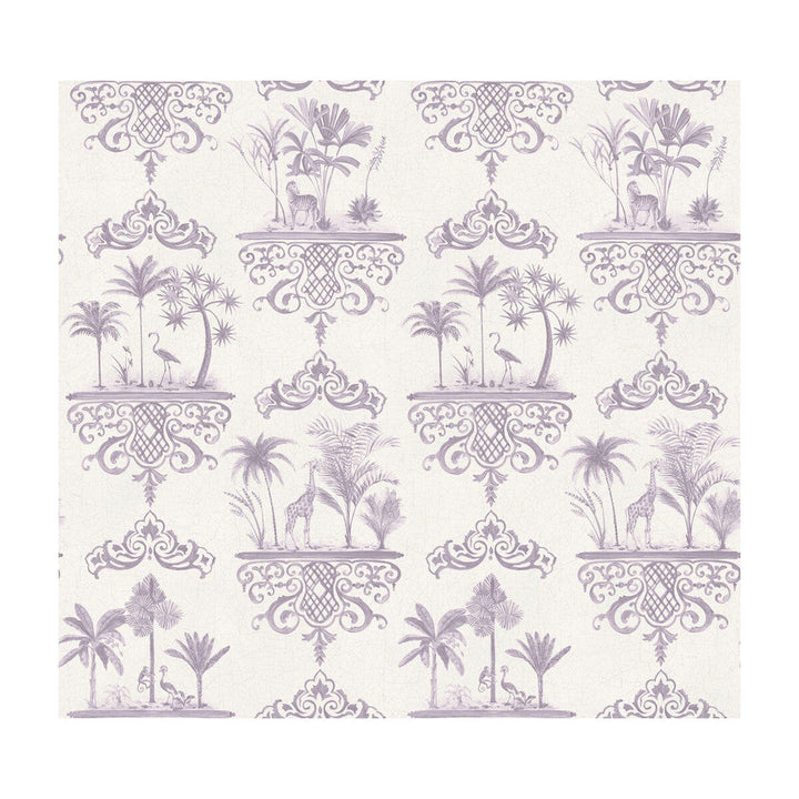 Rousseau Dove by Cole & Son Designer Wallcovering - PAPER - 100% United Kingdom - Horizontal: - and Vertical: 25.2 27 - Swanky Fabrics -