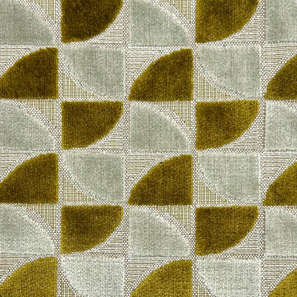 Pinwheel Moss by Europatex Fabric Pinwheel 56% Polyester, 44% Cotton 13.5" H, 3.5" V 54.00 inches - Fabric Carolina -