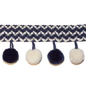 Ursula Navy by Europatex Fabric