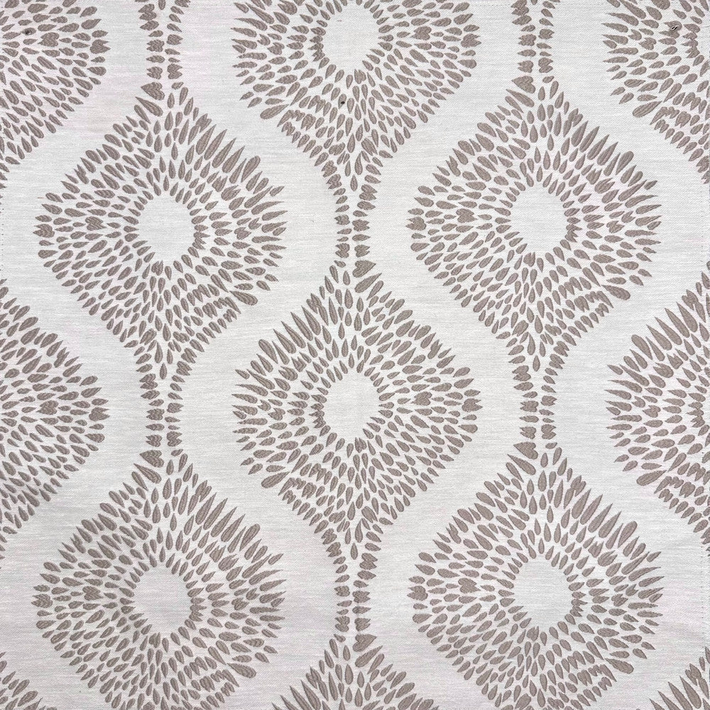Emb By Lomasi B Gray by Europatex Fabric Embroideries by Lomasi 70% Polyester, 15% Cotton, 15% Linen 9.71" H, 9.89" V 54.00 inches - Fabric Carolina -