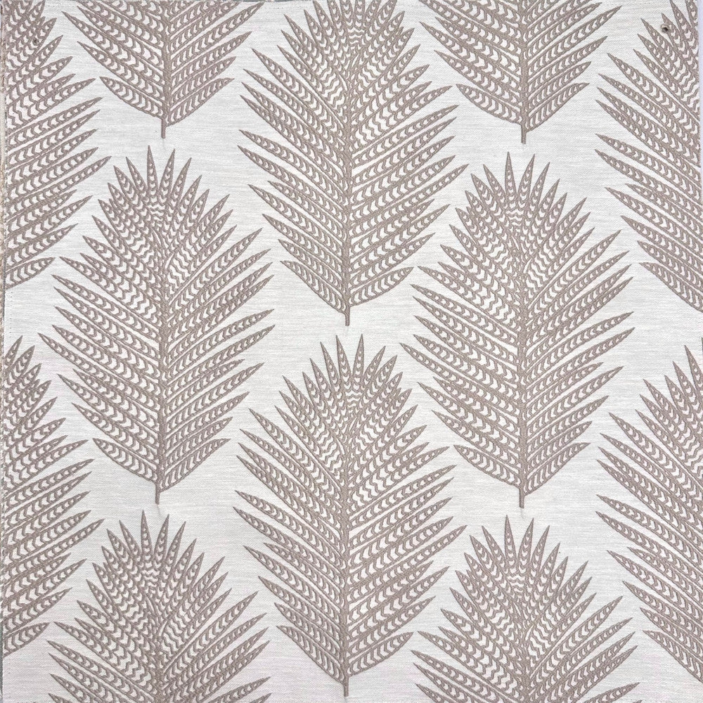 Emb By Lomasi A Gray by Europatex Fabric Embroideries by Lomasi 70% Polyester, 15% Cotton, 15% Linen 9.04" H, 9.89" V 54.00 inches - Fabric Carolina -