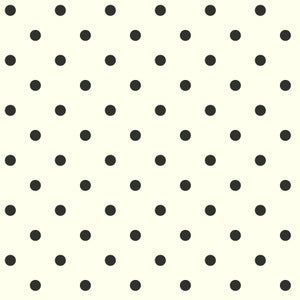 Dots on Dots White & Black Wallpaper by Magnolia Home