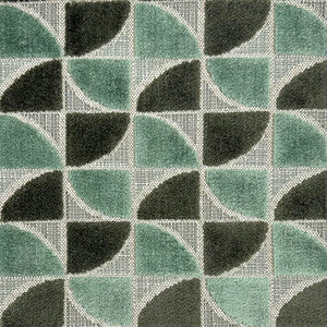 Pinwheel Jade by Europatex Fabric