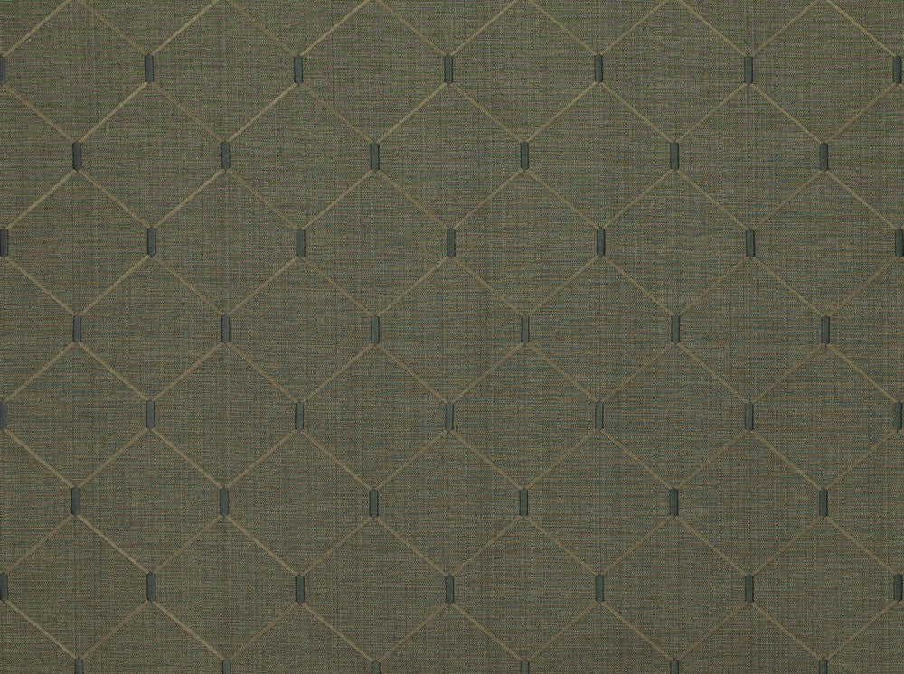 Abaca 999 Slate by Covington Fabric 66% POLYESTER, 34% COTTON, EMB-100% VISCOSE India 36000 Horizontal: 6.375 and Vertical: 6.375 56.5 - Fabric Carolina -