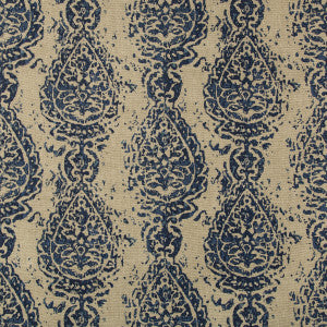 Abbess Paisley Azure by Kravet Design Fabric