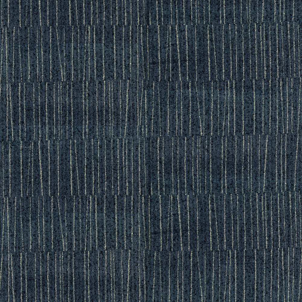 Abbott 306 Indigo by ABBEYSHEA Designer Fabric 100% Polyester CN 30,000 Double Rubs (Wyzenbeek) </p><p>Repeat: Horizontal: and Vertical: 55 in. (142 cm) - Swanky Fabrics -
