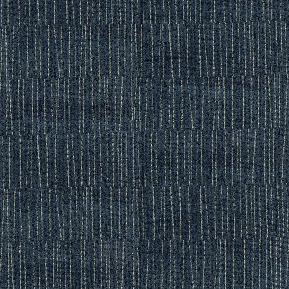 Abbott 306 Indigo by ABBEYSHEA Fabric 100% Polyester CN 30,000 Double Rubs (Wyzenbeek) </p><p>Repeat: Horizontal: and Vertical: 55 in. (142 cm) - Fabric Carolina -