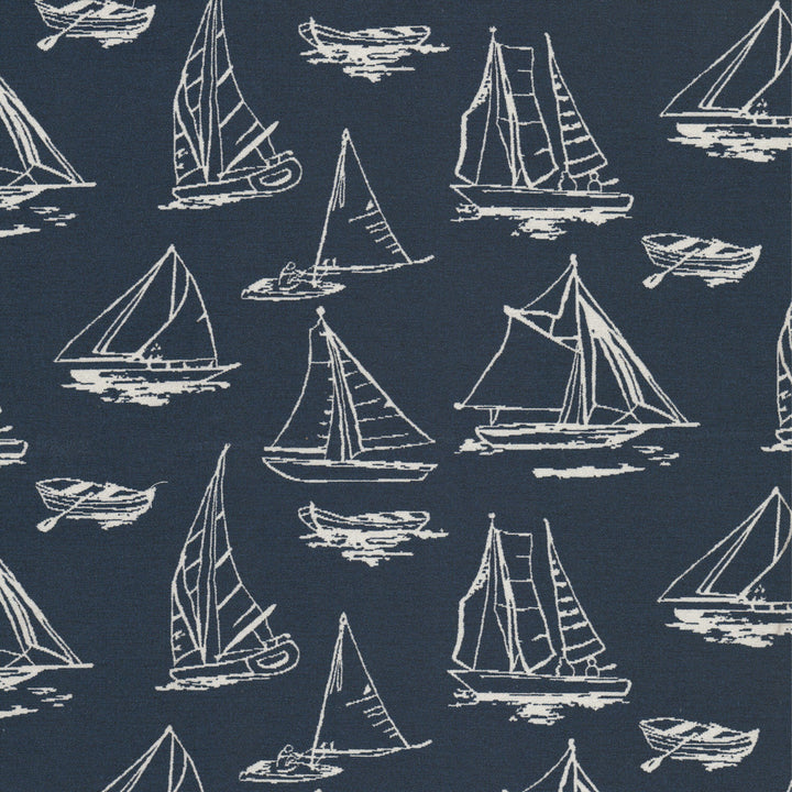 Aboard 1 Ink by Stout Fabric Stout Fabric Aboard 1 InkFabric Comfortable Living Moonstone/Sapphire 100%Pol China </p><p>Repeat: H: 29, V: 12.25 58 in - Fabric Carolina -