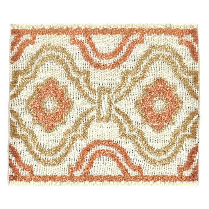 About 10 Tile by Stout Trim INSIGHTS TRIM 51%SVI 49%POL CHINA Horizontal: 2.125 and Vertical: 0 3.38 in - Fabric Carolina -