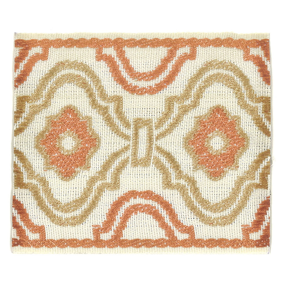 About 10 Tile by Stout Trim INSIGHTS TRIM 51%SVI 49%POL CHINA </p><p>Repeat: 0 3.38 in - Fabric Carolina -