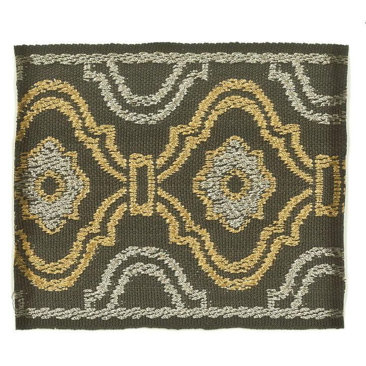 About 2 Grey by Stout Trim INSIGHTS TRIM 51%SVI 49%POL CHINA Horizontal: 2.125 and Vertical: 0 3.38 in - Fabric Carolina -
