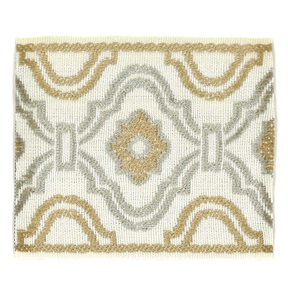 About 3 Stone by Stout Trim Stout Trim About 3 StoneTrim INSIGHTS TRIM 51%SVI 49%POL CHINA </p><p>Repeat: H: 2.125, V: 0.000 3.38 in - Fabric Carolina -