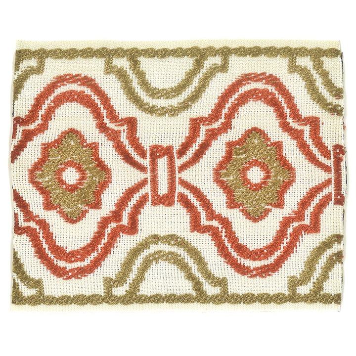 About 5 Autumn by Stout Trim INSIGHTS TRIM 51%SVI 49%POL CHINA Horizontal: 2.125 and Vertical: 0 3.38 in - Fabric Carolina -