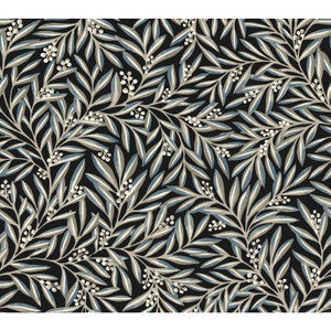 Rowan Black Wallpaper by Ronald Redding