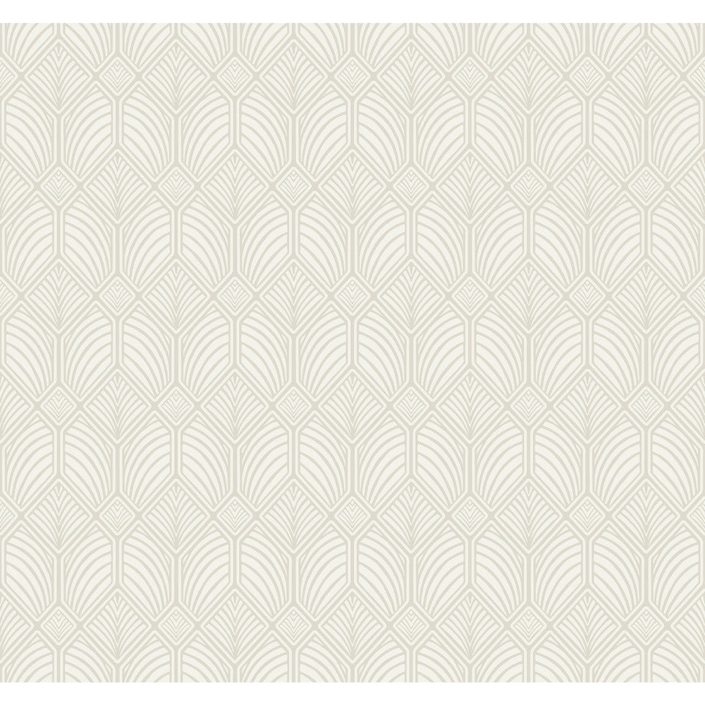 Craftsman Light Beige Wallpaper by Ronald Redding Arts and Crafts Covers about 60.8 square feet 27-in by 27-ft long roll Unpasted 25.25 - Fabric Carolina -