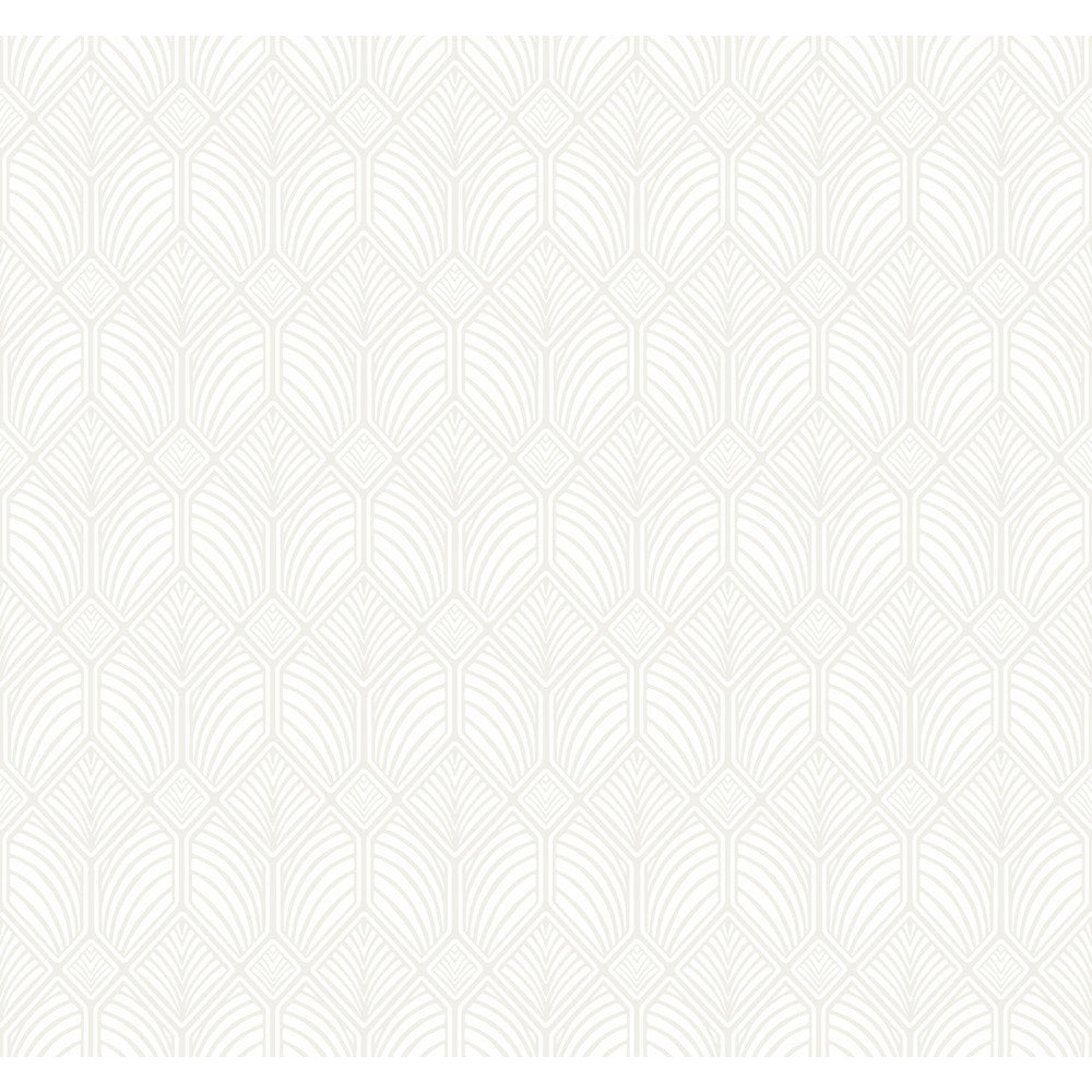 Craftsman Pearl Wallpaper by Ronald Redding Arts and Crafts Covers about 60.8 square feet 27-in by 27-ft long roll Unpasted 25.25 - Fabric Carolina -