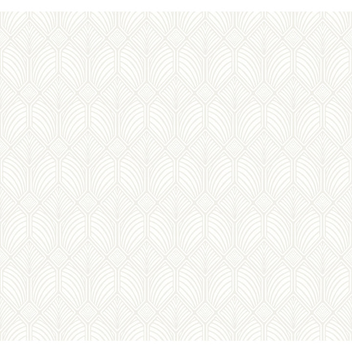 Craftsman Pearl Wallpaper by Ronald Redding Arts and Crafts Covers about 60.8 square feet 27-in by 27-ft long roll Unpasted 25.25 - Fabric Carolina -