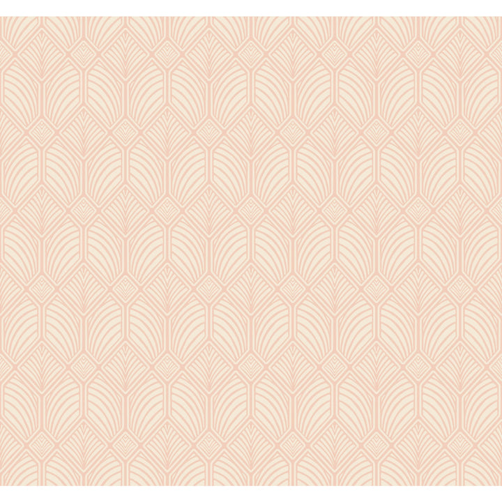 Craftsman Blush Wallpaper by Ronald Redding Arts and Crafts Covers about 60.8 square feet 27-in by 27-ft long roll Unpasted 25.25 - Fabric Carolina -