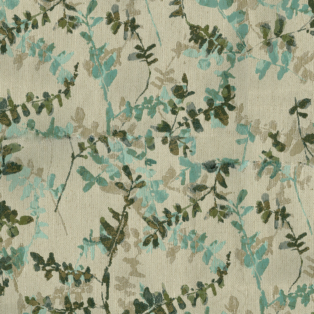 Arbor 34 Turquoise by ABBEYSHEA Fabric N/A 100% Olefin Canada 175,000 Double Rubs </p><p>Repeat: Horizontal: 0.1" (0.3 cm) Across the Roll and Vertical: 0.2" (0.5 cm) Up the Roll 54" (137 cm) - Fabric Carolina -