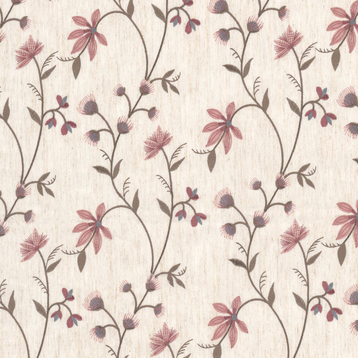 Acanthus 1 Raspberry by Stout Fabric Stout Fabric Acanthus 1 RaspberryFabric Comfortable Living Blossom/Sienna 65%Pol 19%Cot 8%Svi 8%Lin %Remb India </p><p>Repeat: H: 13.375, V: 12.375 52 in - Fabric Carolina -