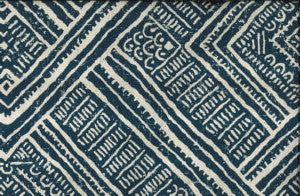 Acme Indigo by Norbar Fabric 80% COTTON 20% LINEN PAKISTAN 27"V 13 1/2"H 54 - Fabric Carolina -