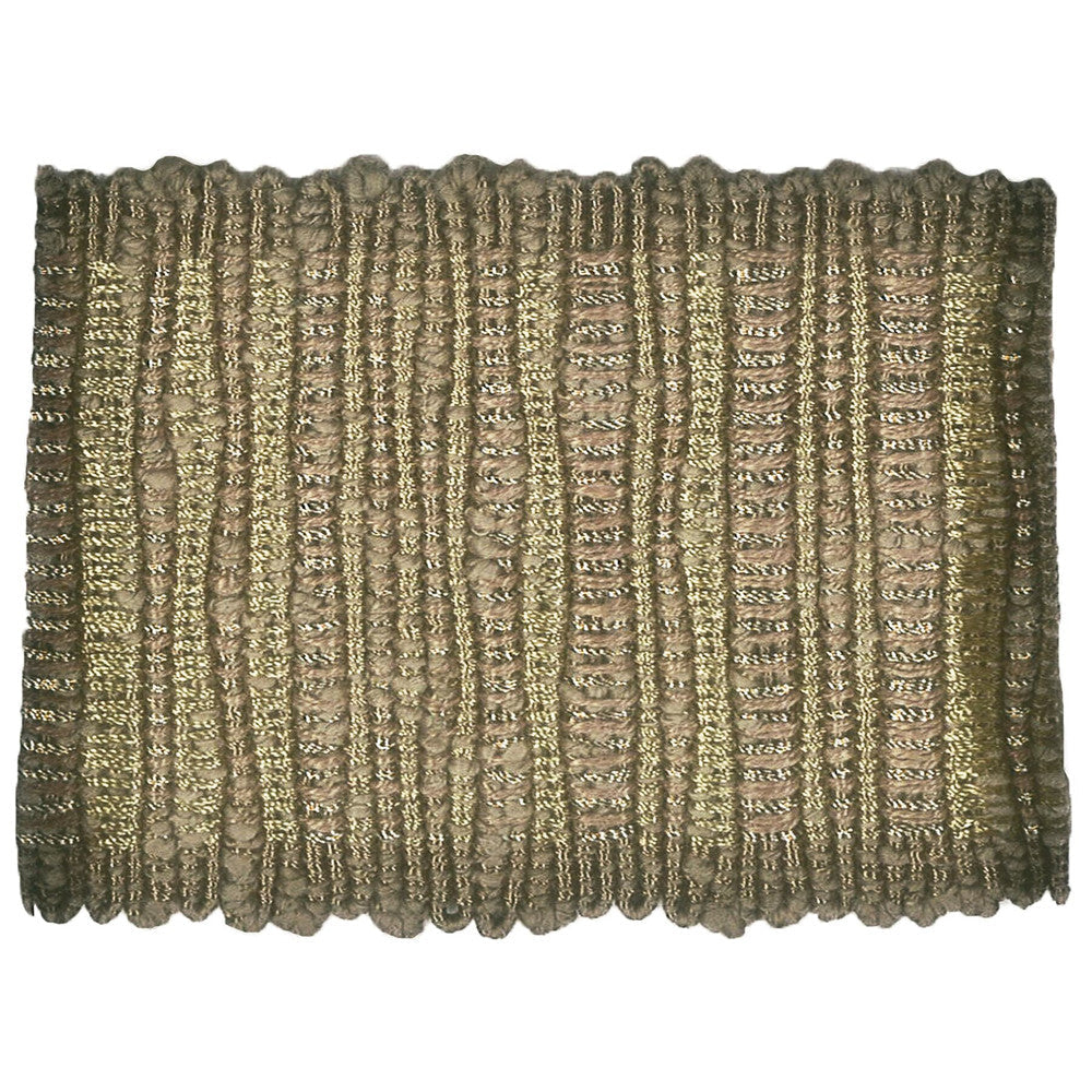 Action 4 Sandstone by Stout Designer Trim ILLUMINATE TRIM 64%COT 26%SVI 5%LIN 5%MTL CHINA Horizontal: 0 and Vertical: 0 2.5 in - Swanky Fabrics -