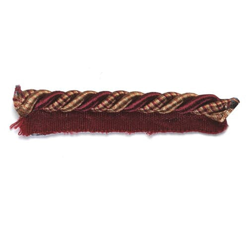 Adams 9 Scarlet by Stout Trim MONACO TRIM 80%SVI 20%POL CHINA </p><p>Repeat: 0 0.38 in - Fabric Carolina -