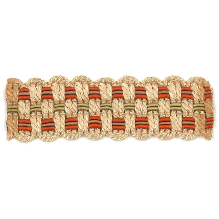 Adapt 12 Tangerine by Stout Trim ART OF DESIGN TRIM-2 TAPES 100%SVI CHINA </p><p>Repeat: 0 0.88 in - Fabric Carolina -