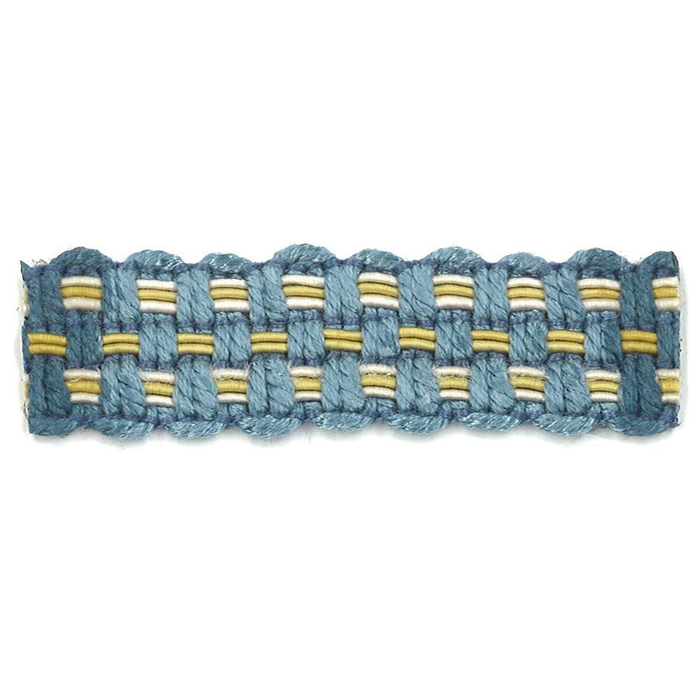 Adapt 13 Cornflower by Stout Trim ART OF DESIGN TRIM-2 TAPES 100%SVI CHINA </p><p>Repeat: 0 0.88 in - Fabric Carolina -