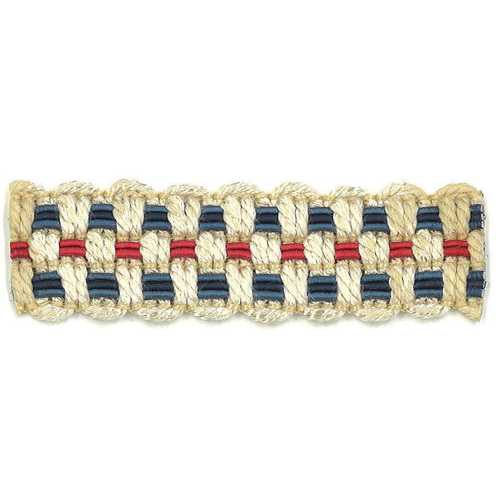 Adapt 19 Americana by Stout Trim ART OF DESIGN TRIM-2 TAPES 100%SVI CHINA Horizontal: 0.000 and Vertical: 0.000 0.88 in - Fabric Carolina -