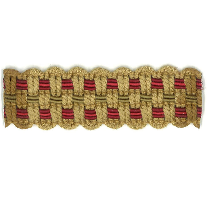 Adapt 40 Cardinal by Stout Trim ART OF DESIGN TRIM-2 TAPES 100%SVI CHINA Horizontal: 0 and Vertical: 0 0.88 in - Fabric Carolina -